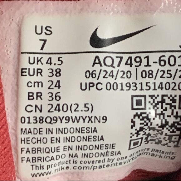 Nike Flex Trainer 9 Team Red Sneakers Athletic Shoes Women’s size 7 - Picture 11 of 16